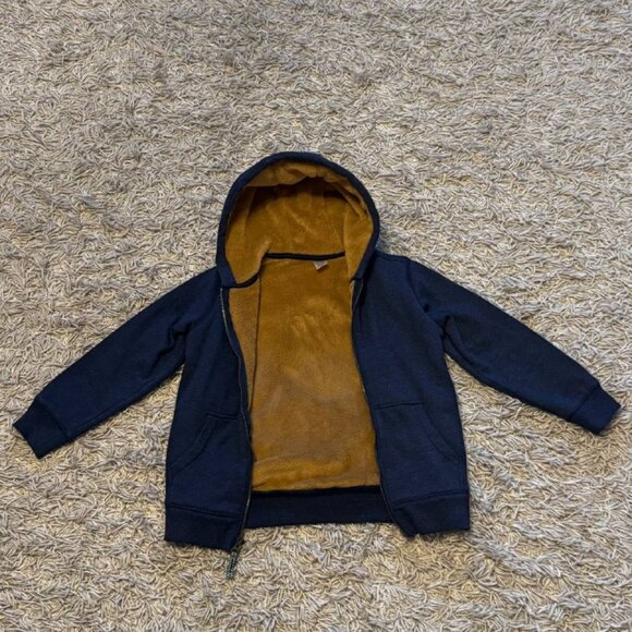 HARD TO FIND! Carter’s Boys Warm Lined Zip-up - Size Medium (8 years old). - Picture 1 of 7
